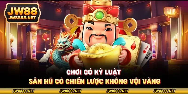 Chơi có kỷ luật, săn hũ có chiến lược không vội vàng